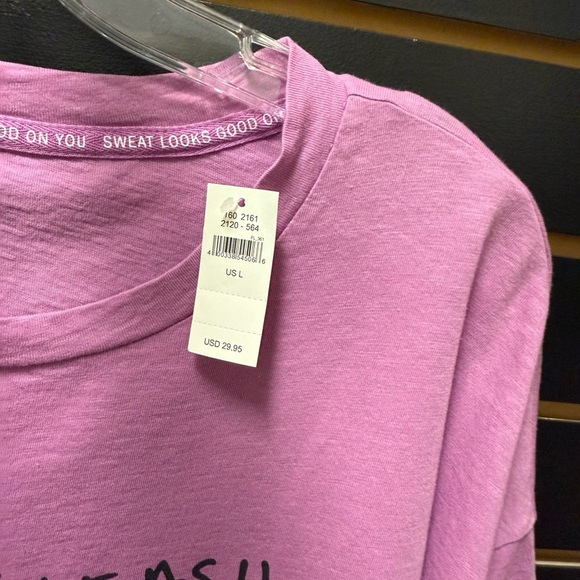 NWT American Eagle OFFLINE Boyfriend Cropped Oversized T-Shirt - Picture 2 of 3